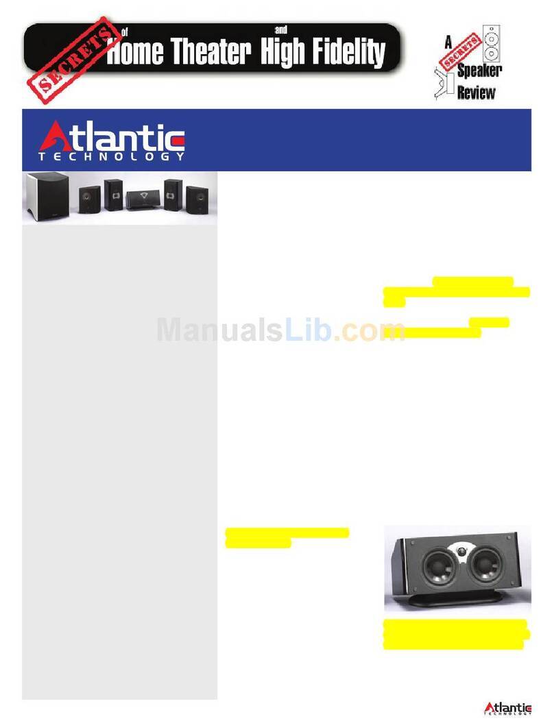 Atlantic Technology 2200 C User manual