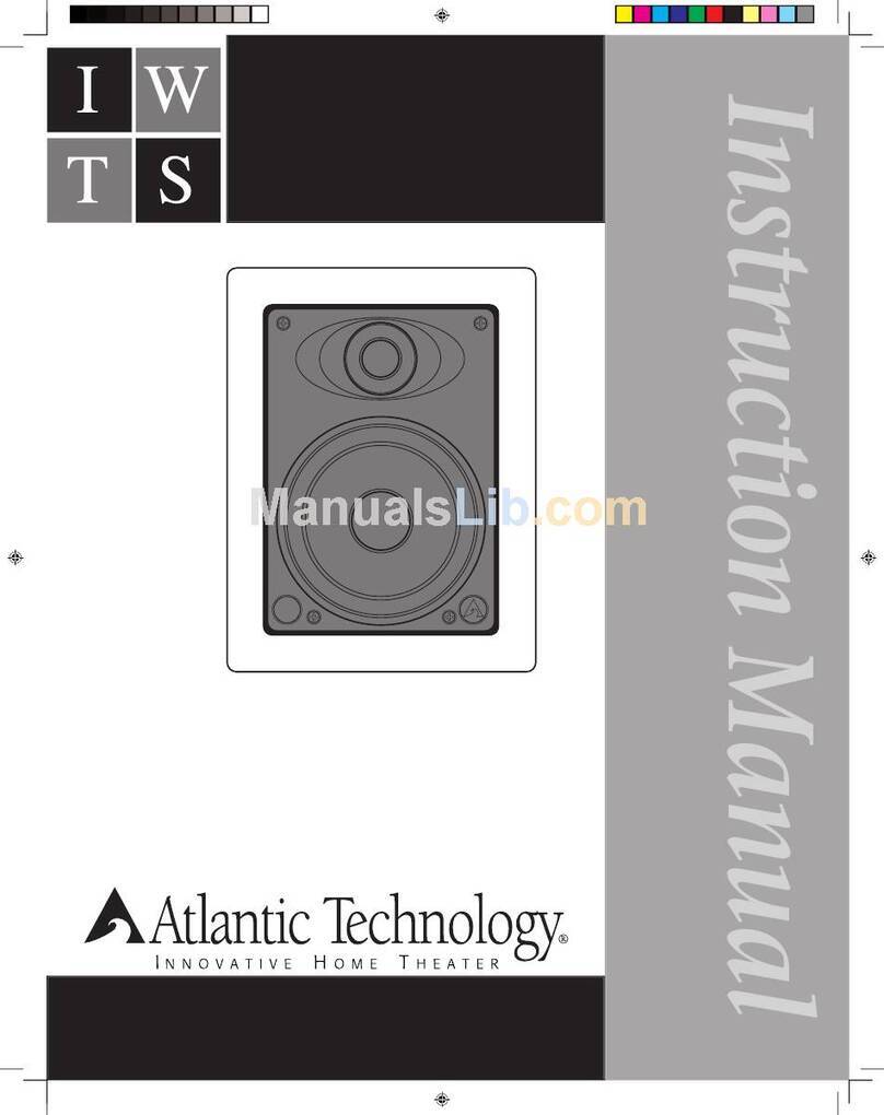 Atlantic Technology 5 LCR User manual