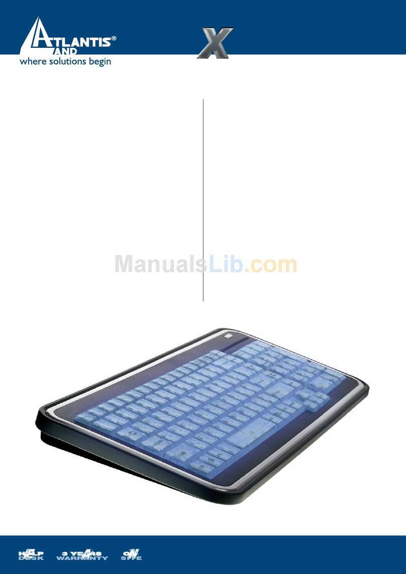 Atlantis Land Xsky A04-K303AC Specification sheet