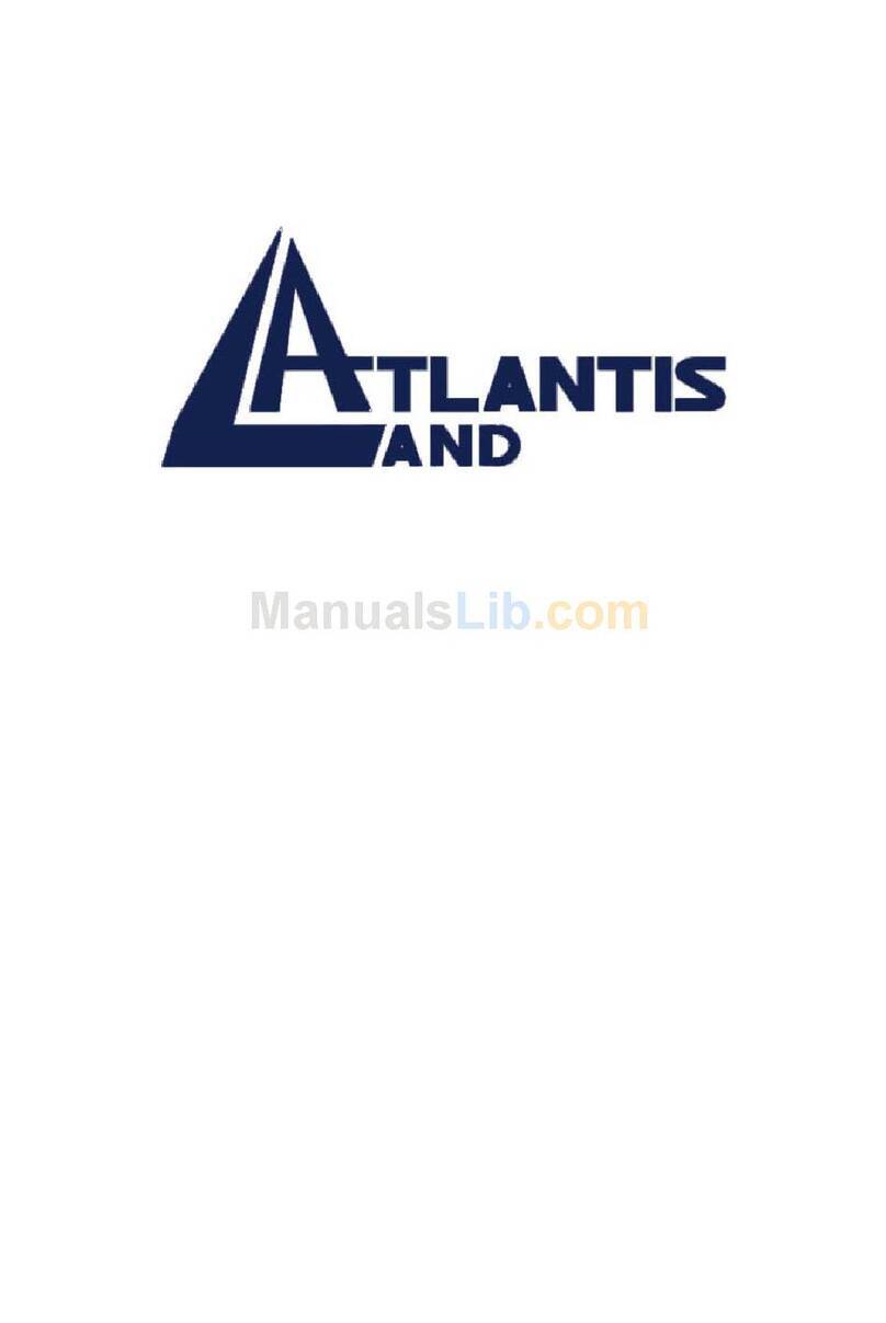 Atlantis Land WEB RUNNER 56K V.90/V.92 User manual Atlantis Land WEB RUNNER 56K V.90/V.92 User manual