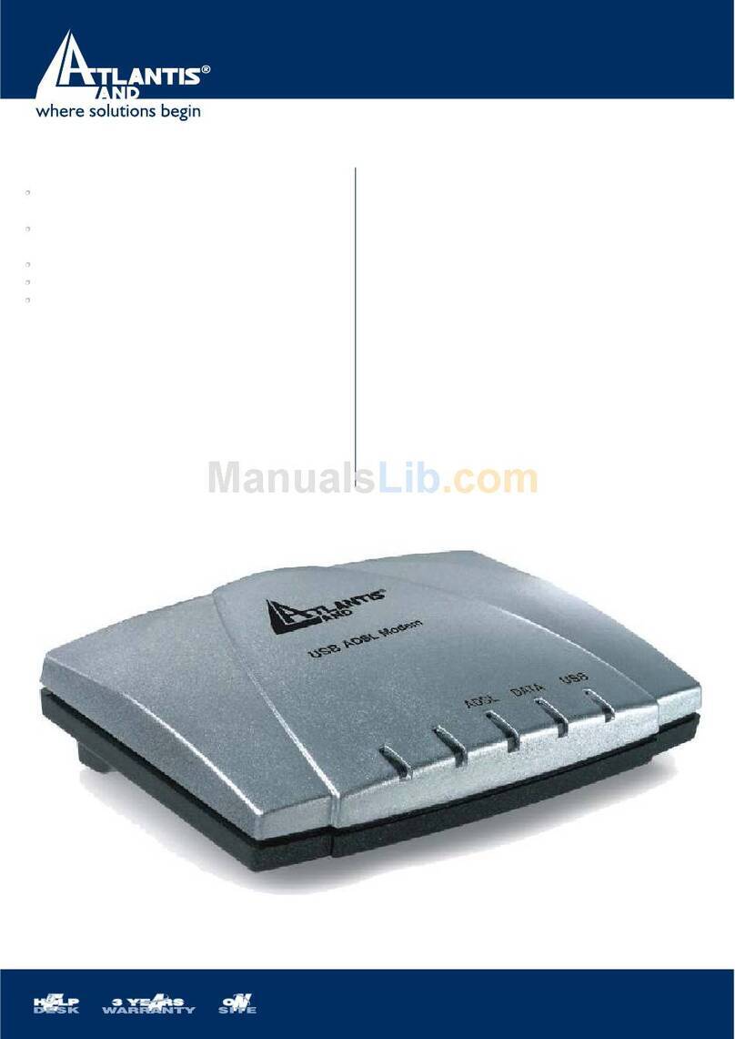 Atlantis Land I-STORM USB A01-AU1 Caractéristiques