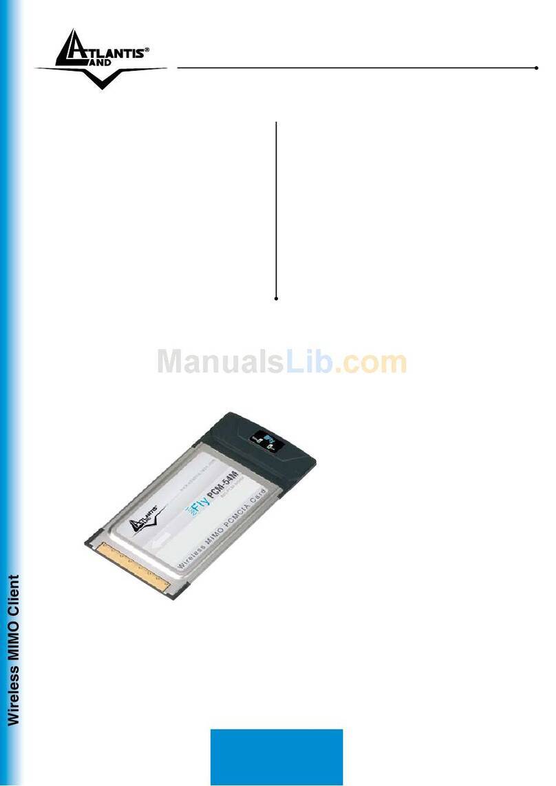 Atlantis Land A02-PCM-W54M specification