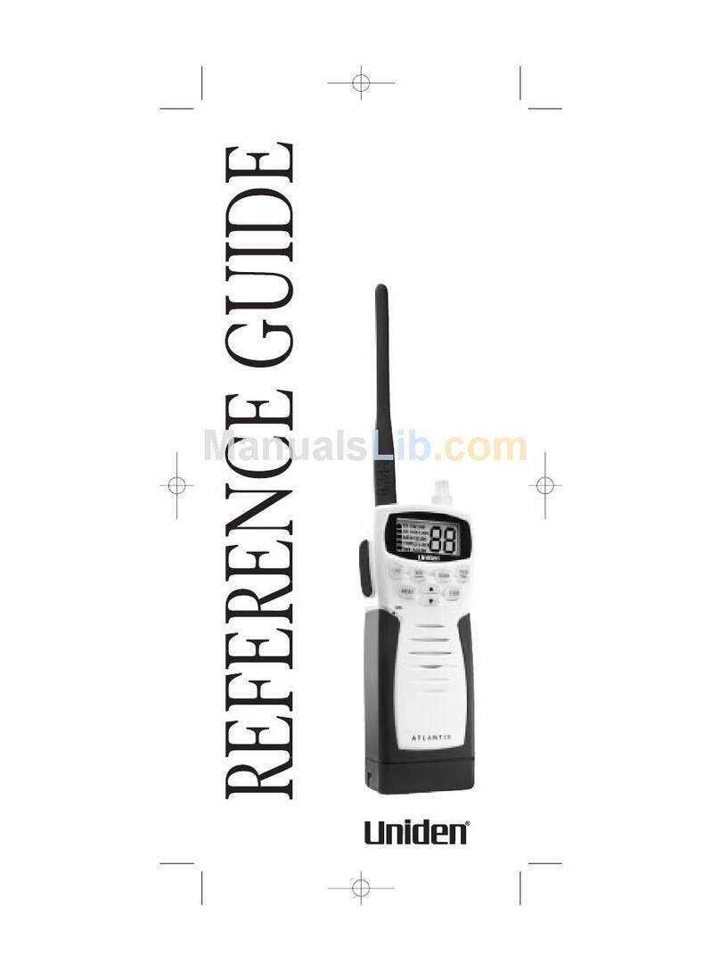 Uniden Cell Phone User manual