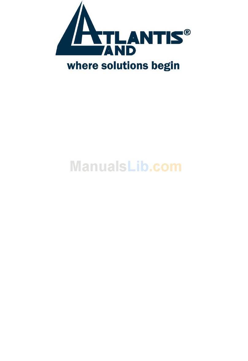 Atlantis Land A03-P625 user manual