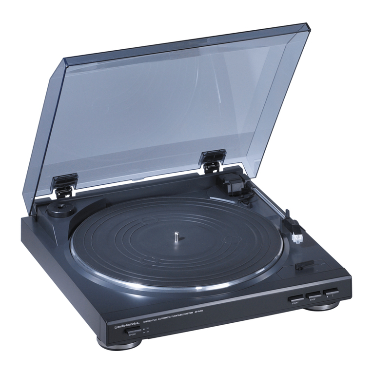 Audio Technica AT-PL50 Operating instructions