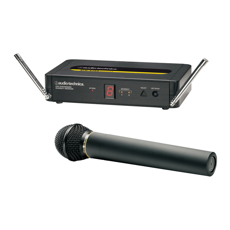 Audio Technica FREEWAY ATW-701 Installation and operation