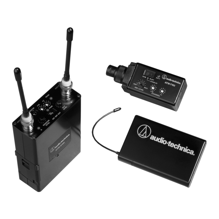 Audio Technica ATW-U101 Owner's manual Audio Technica ATW-U101 Owner's manual
