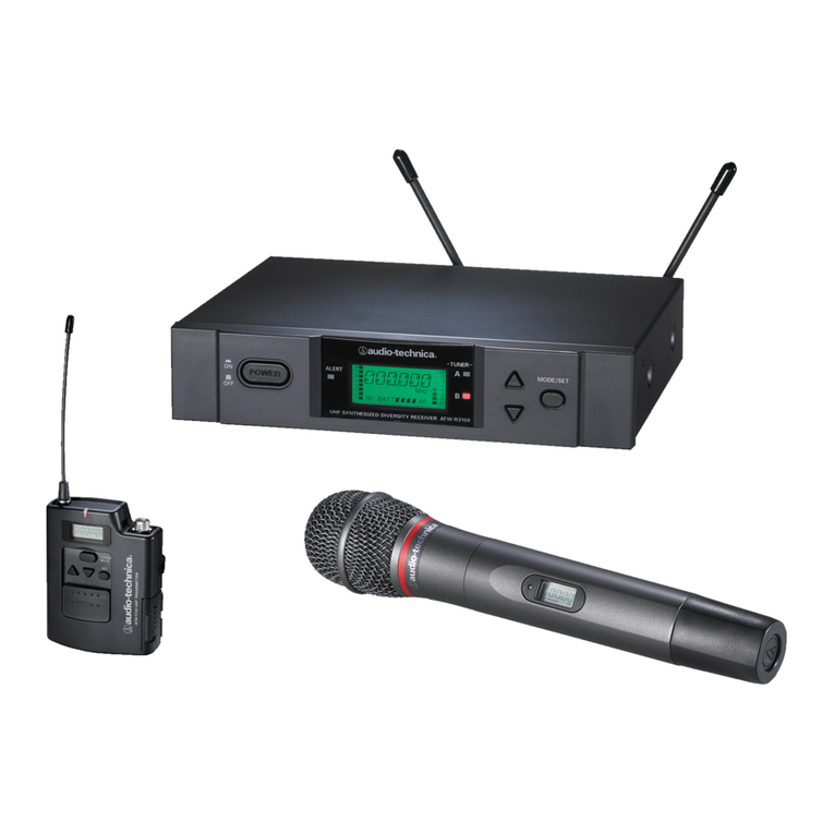 Audio Technica ATW-3110C Manual