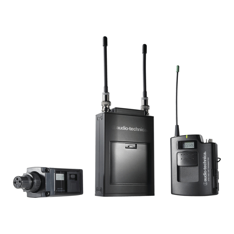 Audio Technica ATW-1811 Set up and operation guide