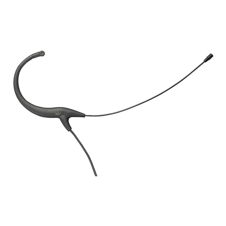 Audio Technica MICROSET AT892 User manual