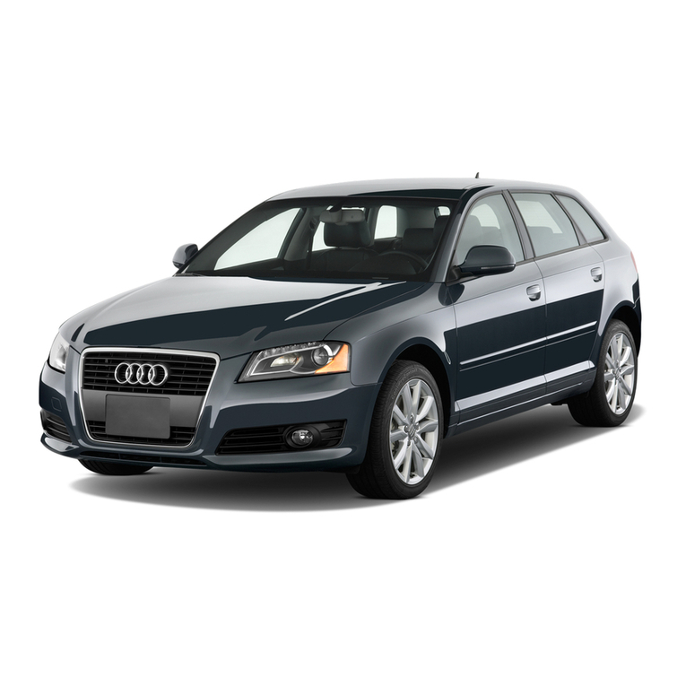 Audi A3 Sportback User manual