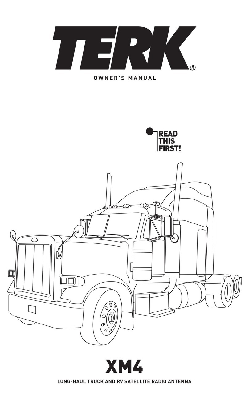 Audiovox TERK XM4 User manual