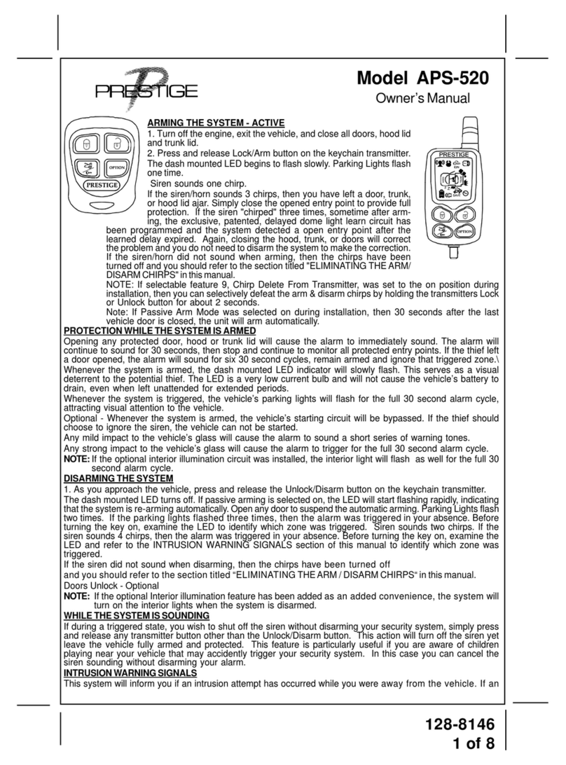 Audiovox Prestige 128-8146 User manual