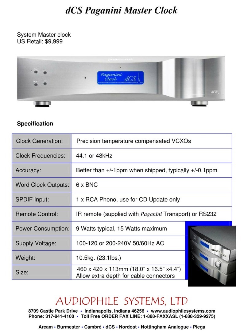 DCS VCXOs Specification sheet