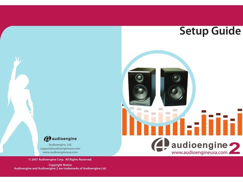 AudioEngine Speaker User manual