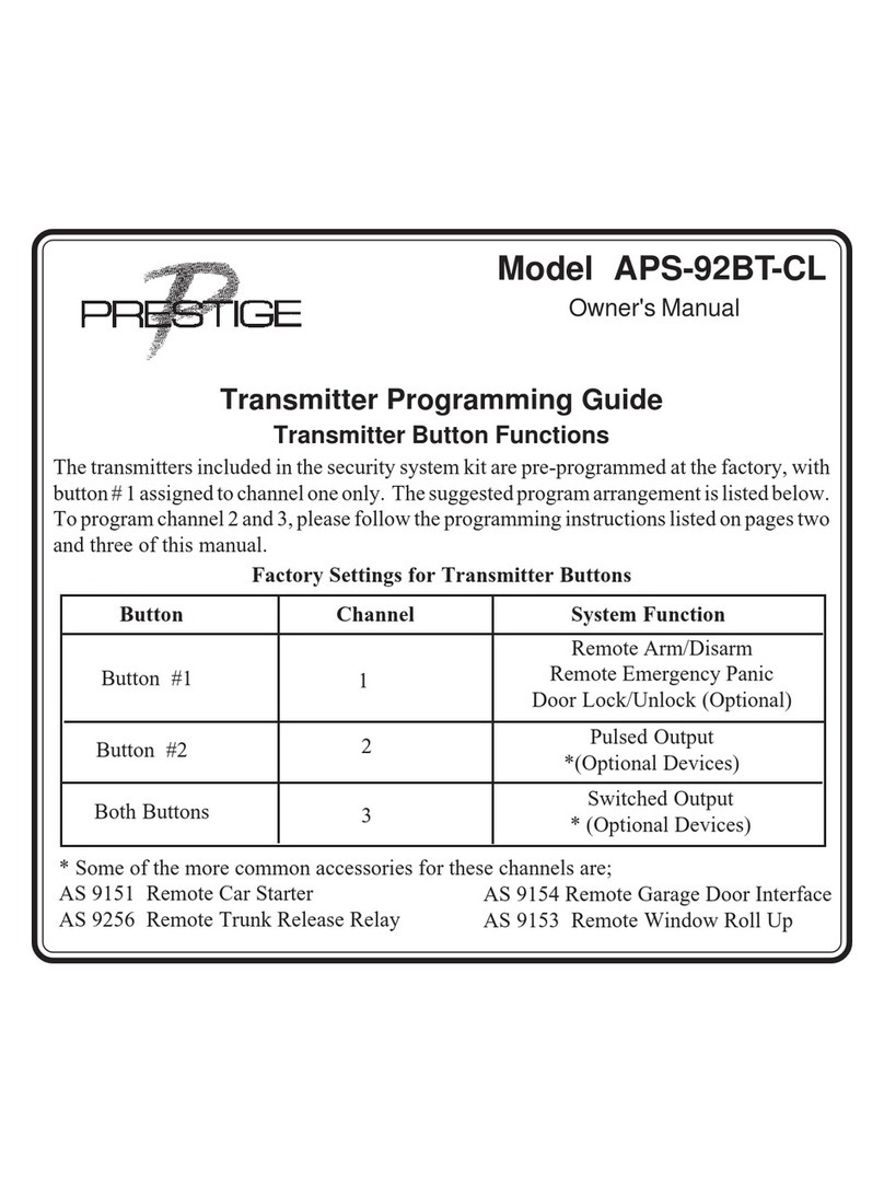 Audiovox Prestige APS-92BT-CL Troubleshooting guide