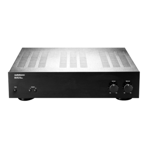 AudioSource AMP Three User manual
