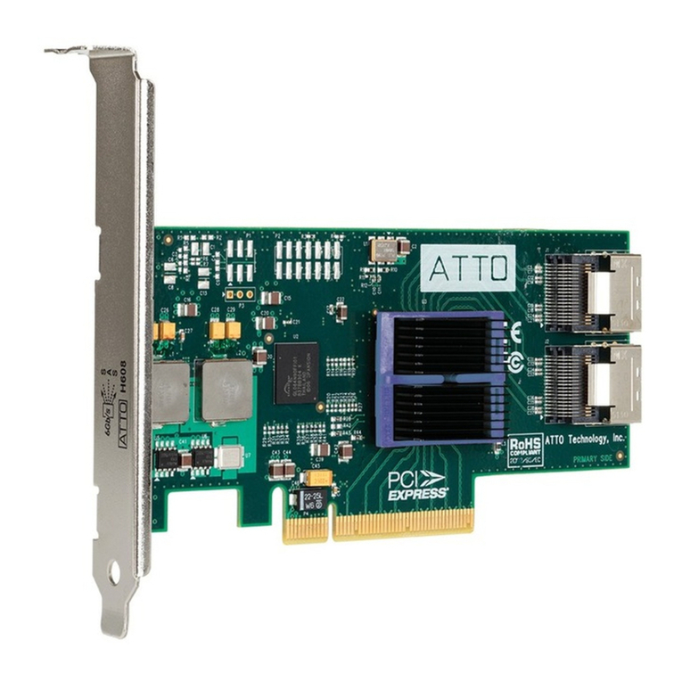 ATTO Technology ExpressSAS H608 User manual