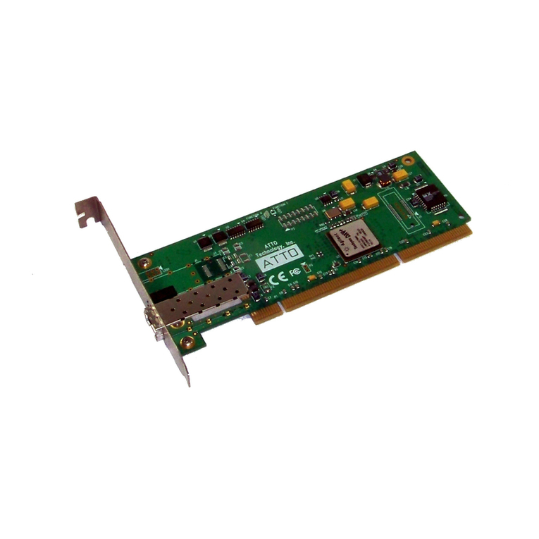 ATTO Technology ATTO Celerity FC-41XS Installation and operation manual