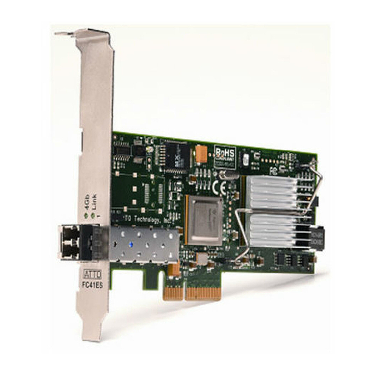 ATTO Technology Celerity FC-41ES Technical specification ATTO Technology Celerity FC-41ES Technical specification
