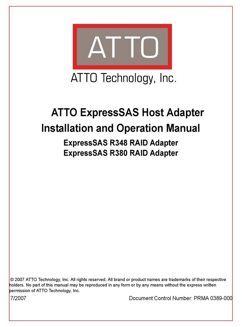 ATTO Technology R348 v User manual