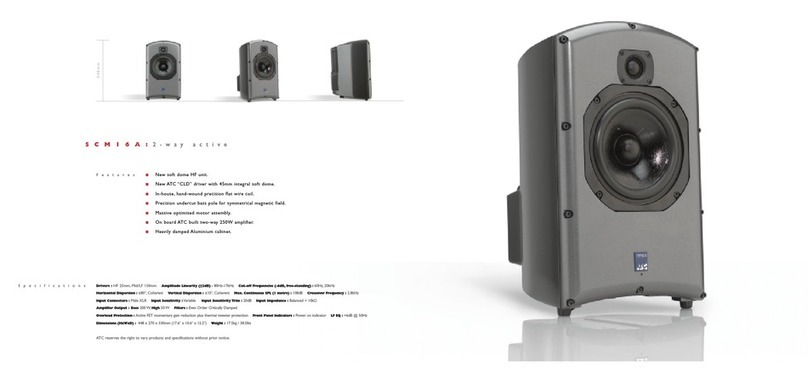 ATC SCM16A Specification sheet