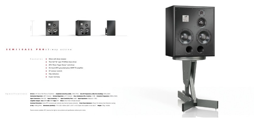 ATO SCM110ASL PRO Specification sheet