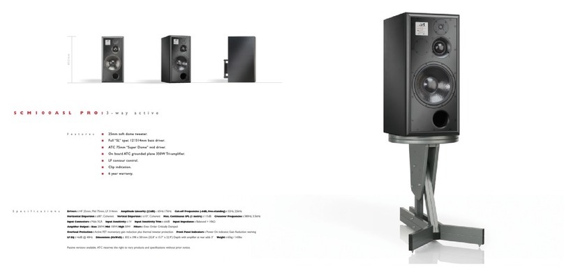 ATO SCM100ASL PRO Specification sheet