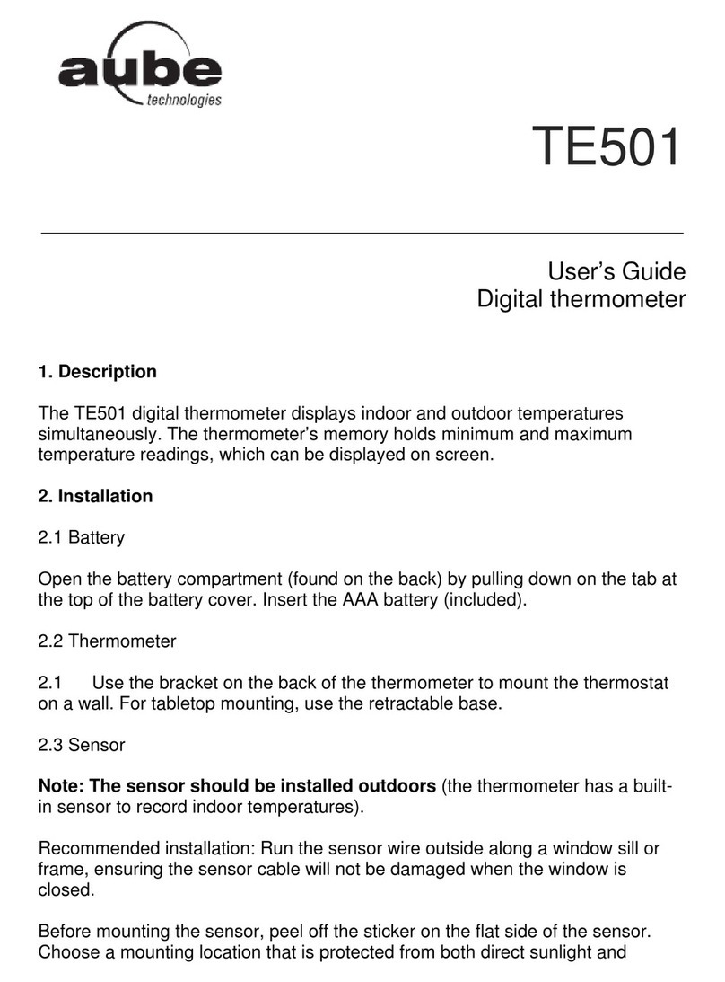 Aube Technologies TE501 User manual