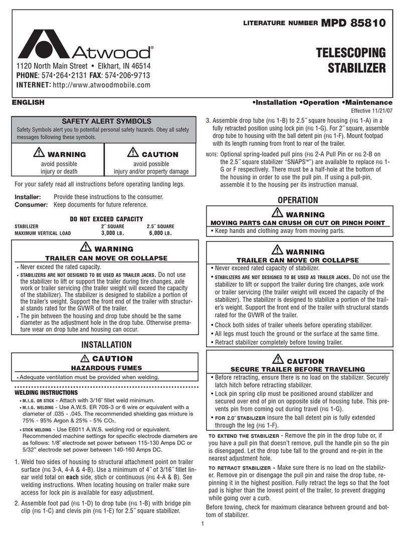 Atwood MPD 85810 user manual