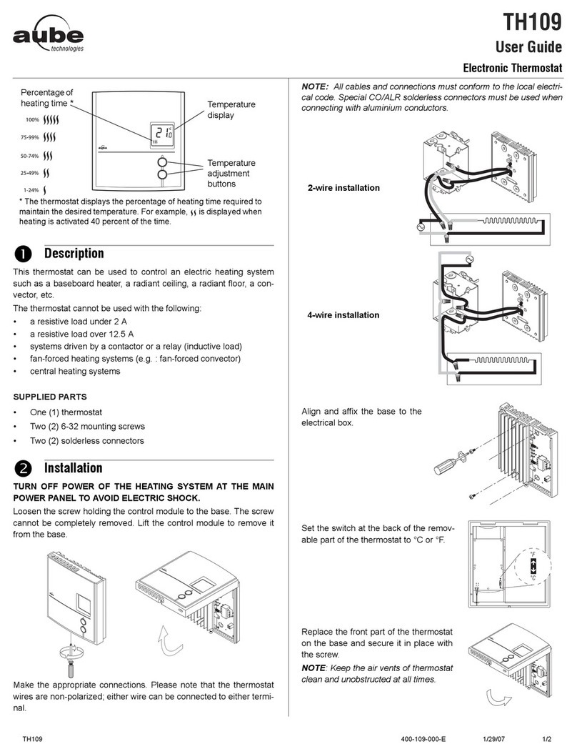 Aube Technologies TH109 User manual