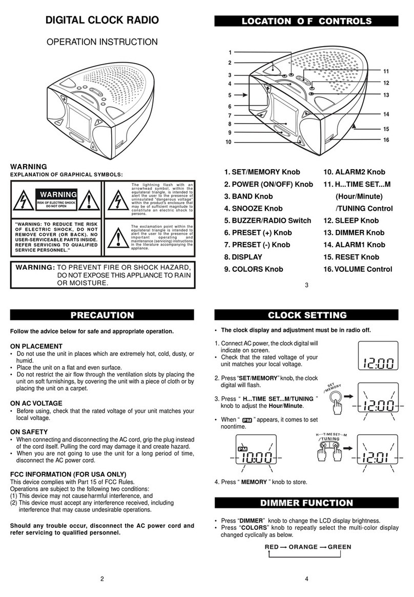 Audiovox CR-308 Technical manual Audiovox CR-308 Technical manual