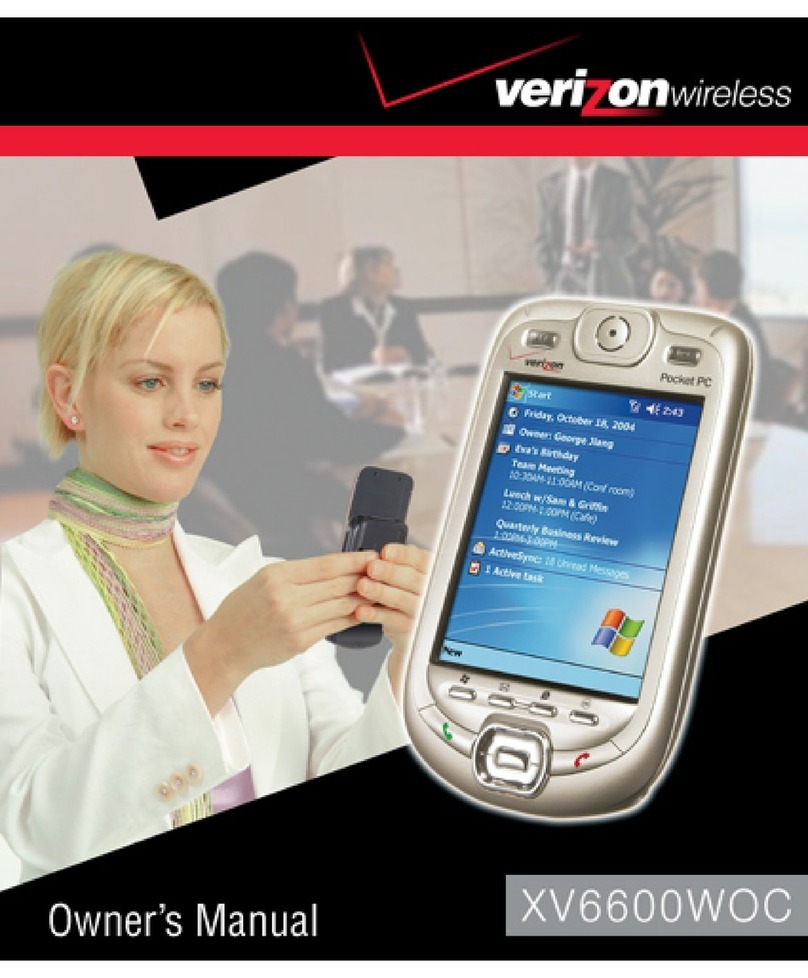 Audiovox Verizon Wireless BroadbandAccess XV6600WOC User manual