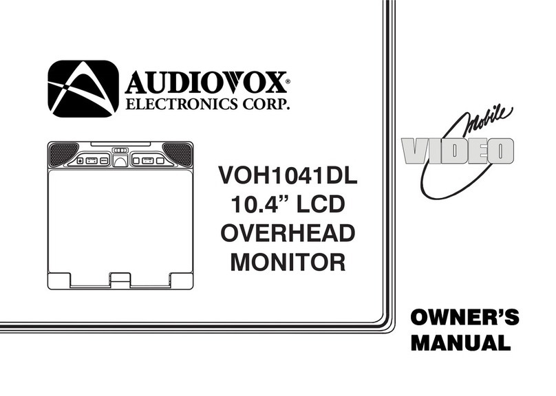Audiovox VOH1041DL User manual Audiovox VOH1041DL User manual