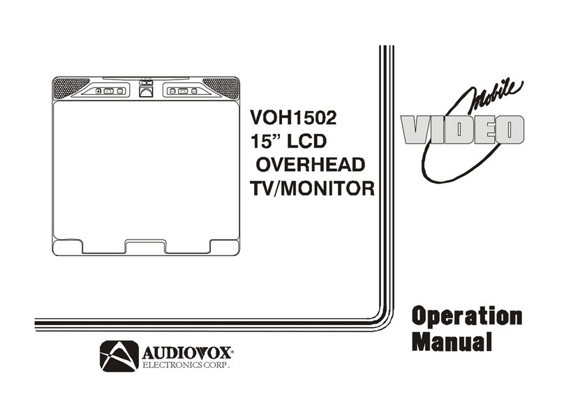 Audiovox VOH1502 User manual