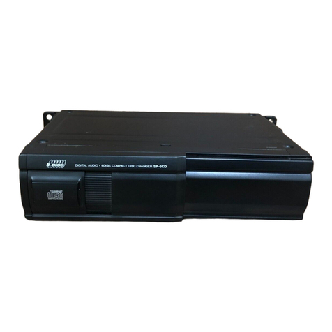 Audiovox SP-6CD installation manual