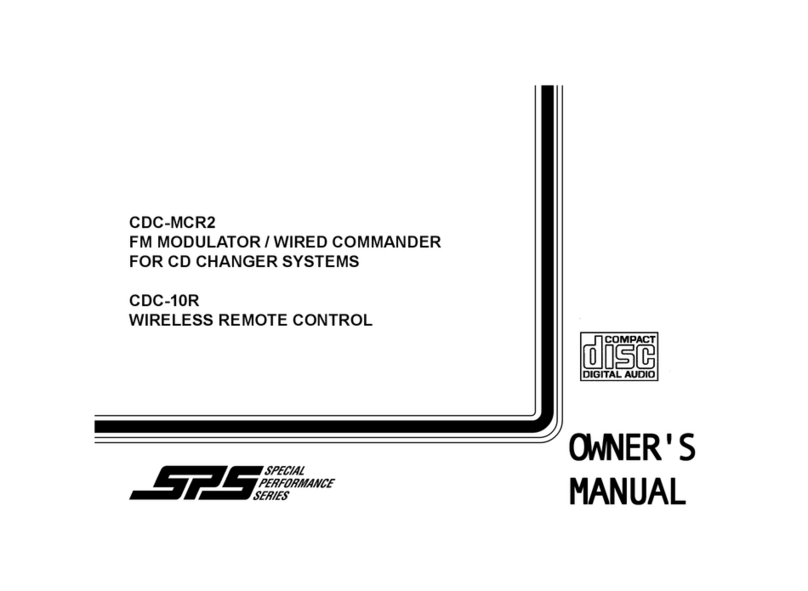 Audiovox CDC-10R owner's manual