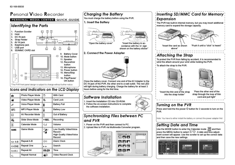 Audiovox 82-168-00030 quick guide