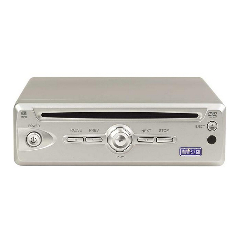 Audiovox MMDV3 User manual