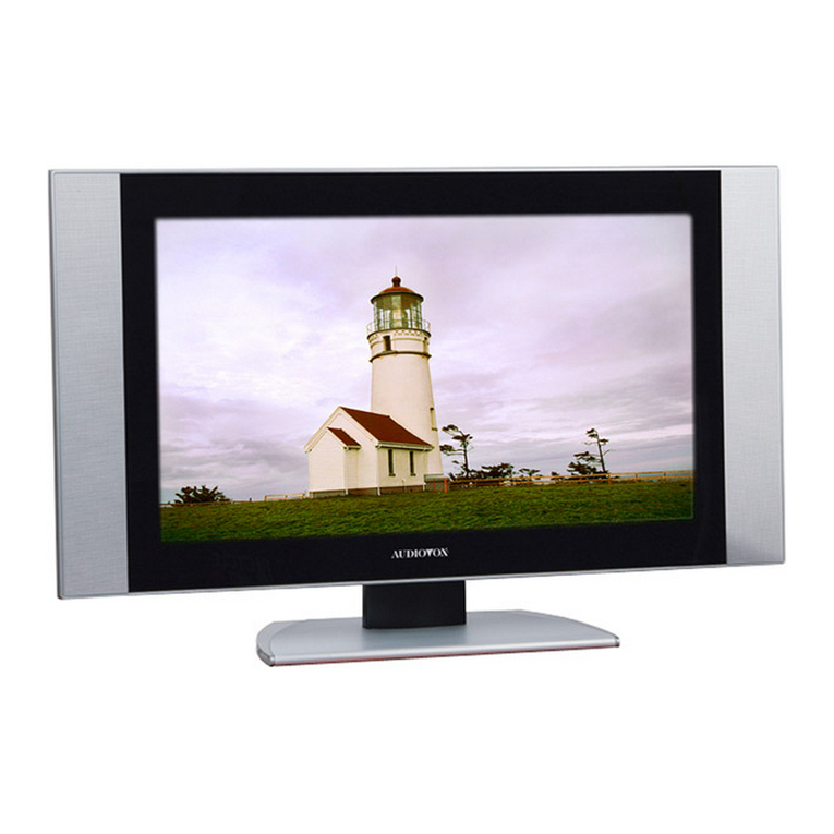 Audiovox FPE2305 - 23" LCD TV operating manual