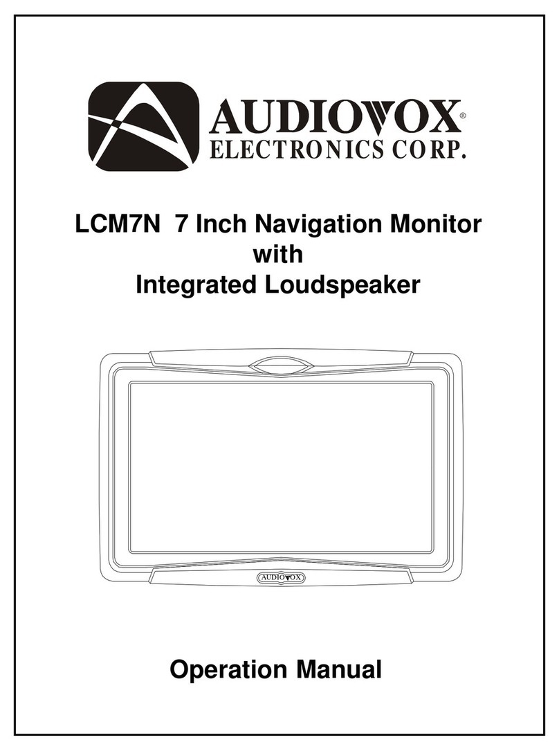 Audiovox LCM7N 7 User manual