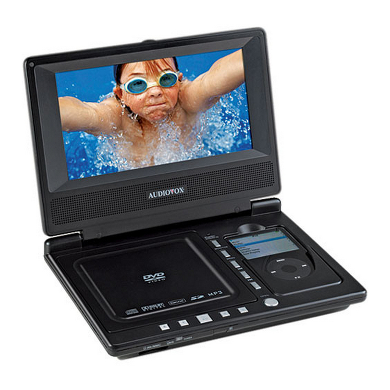 Audiovox D8000IP User manual Audiovox D8000IP User manual