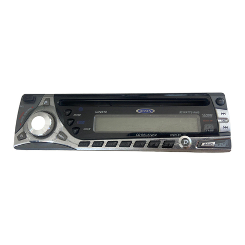 Audiovox Jensen CD2610 User manual