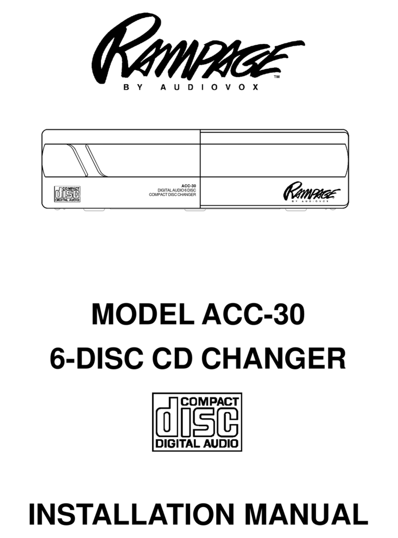 Rampage ACC-30 installation manual