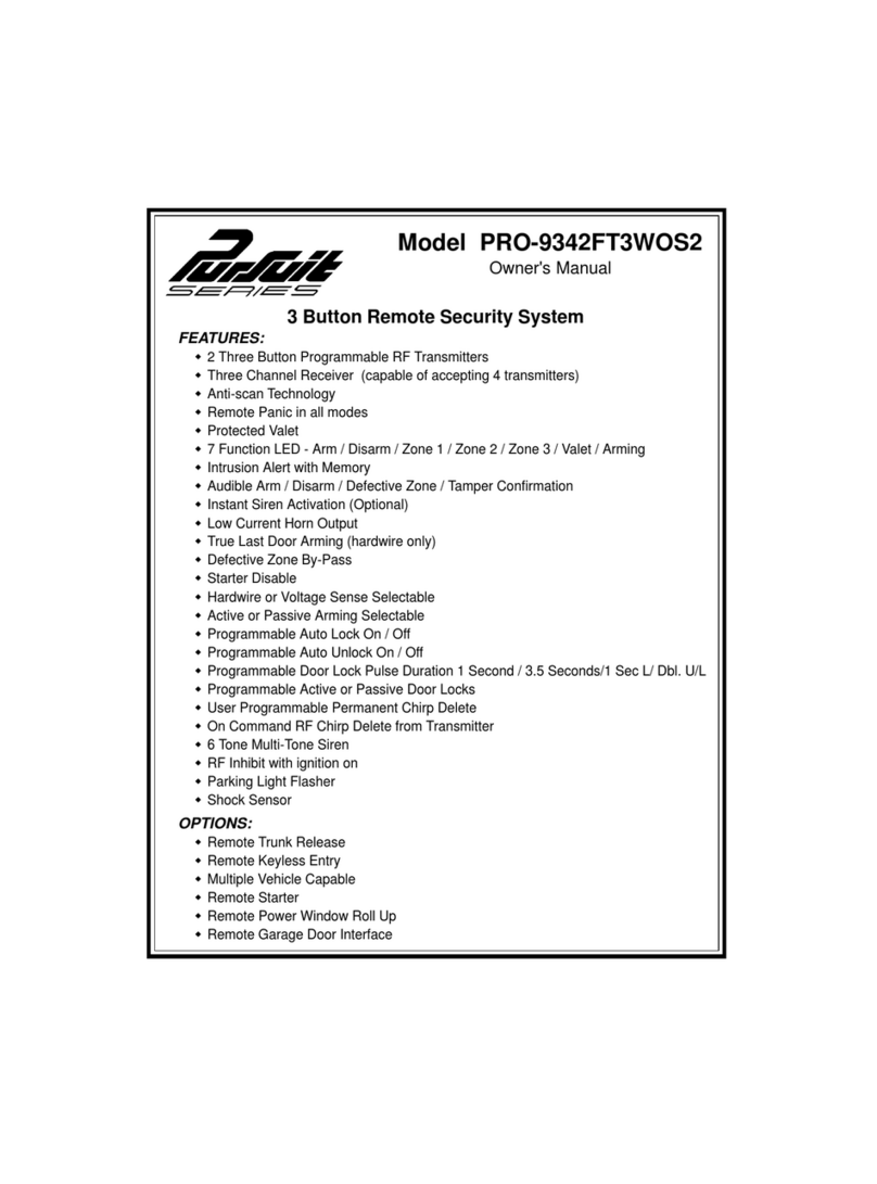 Audiovox PRO-9342FT3WOS2 owner's manual