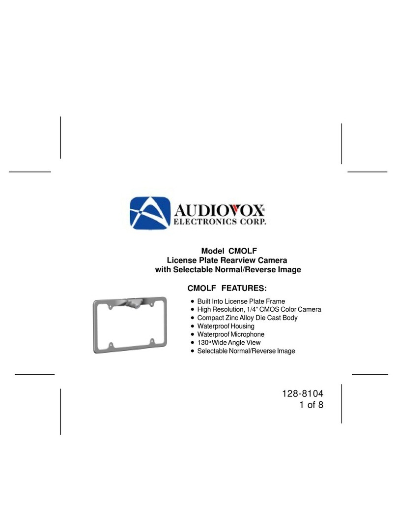 Audiovox CMOLF User manual Audiovox CMOLF User manual