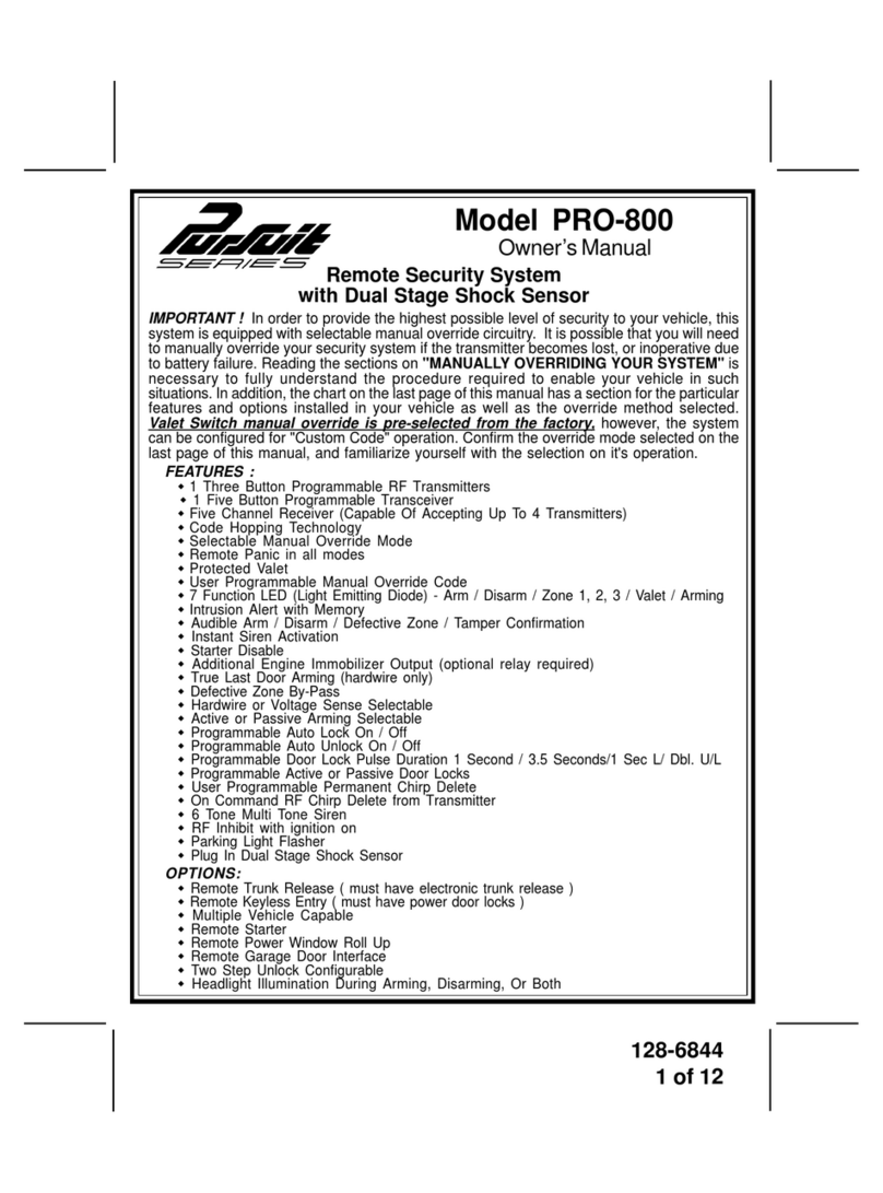 Audiovox APS-800 User manual Audiovox APS-800 User manual