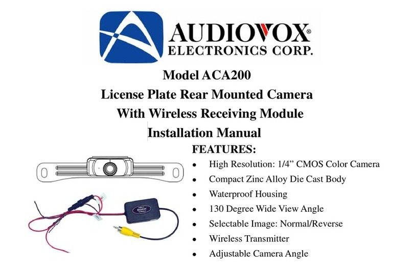 Audiovox ACA200 User manual