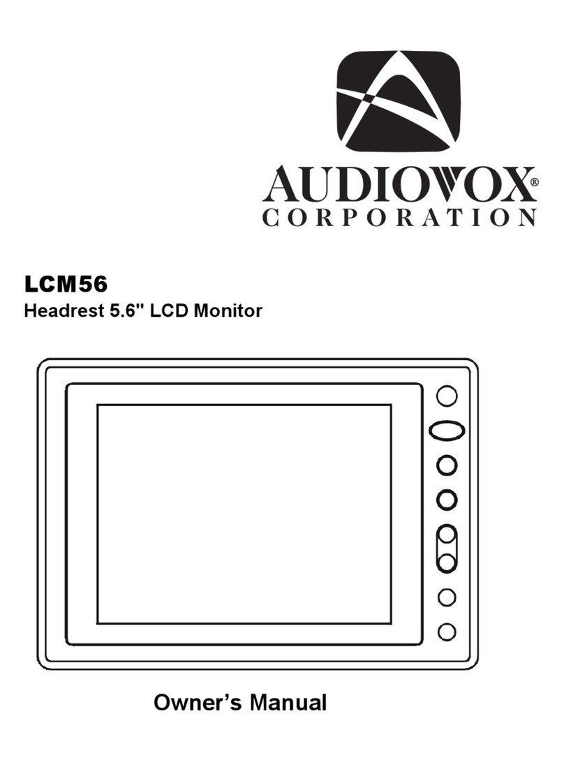Audiovox LCM56 User manual