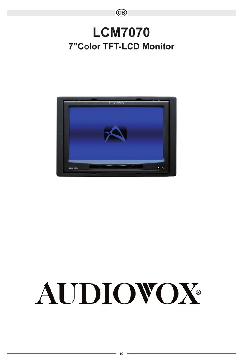 Audiovox LCM 7070 User manual